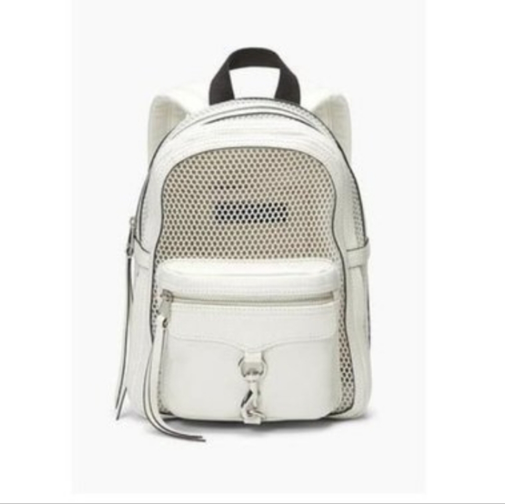 Rebecca Minkoff White Backpack